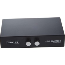 1001 VGA Switch Çoklayıcı Ekran ve Kasa Çoğaltıcı 2 Ekran 1 Kasa Veya 2 Kasa 1 Ekran 4675