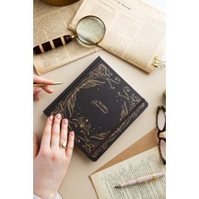1001 Charmlı Reading Journal - Okuma Günlüğü 18X20 cm Koyu Kahve