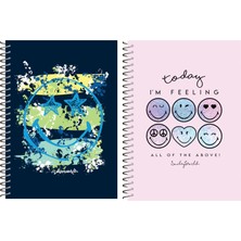 1001 Smıley Pp Defter A4 80 Yp Çizgili