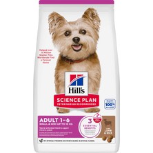 1001 Hill's Adult Small Miniature Lamb&rice Kuzu Etli Pirinçli Yetişkin Küçük Irk Kuru Köpek Mamas�