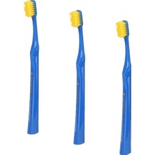 1001 Dentıste' 6580 Super Premium Yumuşak Diş Fırçası Mavi (3 Paketi)