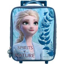 1001 Frozen Çekçekli Okul Çantası, Mavi, S Beden