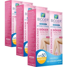 1001 Tüy Dökücü Krem Bio-Epilation Kadınlar Için 100 ml 2 Adet (3 Paketi)