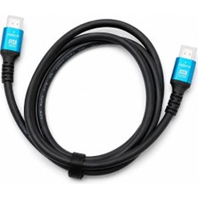 1001 6060 8k Ultra Hd 2.1V 48GBPS HDMI Kablo 1.5 Metre Altın Kaplama LED Tv HDMI Kablo