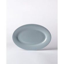 1001 Cielo Kayık Tabak - Mavi - 30 cm