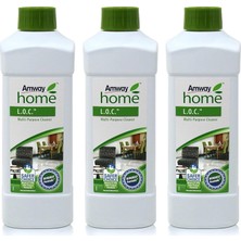 1001 3 x Mehrzweckreiniger L.o.c.™ - Çok Amaçlı Temizleyici - 3 x 1 Litre - Amway - (Ürün No: 0001