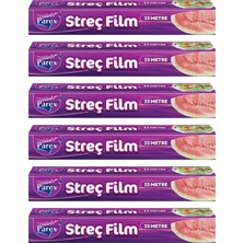1001 Streç Film 33 mt Altılı Paket