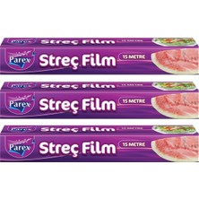 1001 Streç Film 15 mt Üçlü Paket