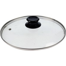 1001 Tencere ve Tavalara Uygun Cam Kapak 24 cm