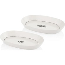 1001 Daily Tunes Oval Servis 2li Set 26CM