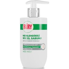 1001 Nemlendirici Sıvı Sabun 400 ml | Beyaz Sabun | 16D Hyaluronik Asit, Provitamin B5