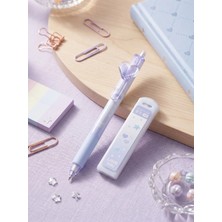 Glowilla Sevimli Figürlü Pastel Renkli 0.7 mm Uçlu Kalem ve Yedek Uç Seti - Kawaii Versatil Kalem
