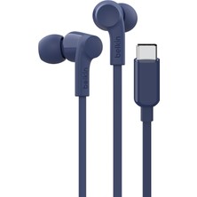 1001 Soundform Kablolu Kulaklık (Mavi) – Mikrofonlu Kulak Içi Tasarım, Usb-C Konnektör, iPhone 15,