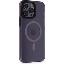 Aesco Joko Apple iPhone 14 Pro Max Kılıf Tigra Magsafe Kapak - Derin Mor