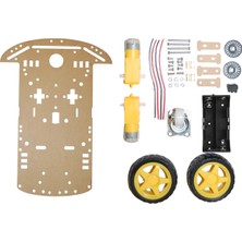 Atölye Elektronik 2WD Robot Araba Kiti - 18650 Pil Yuvalı Set