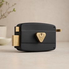 Alvera Oval 14 cm Dış Kapı Kilidi
