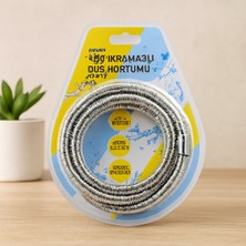 Alvera 150 cm Metal Duş Hortumu 360° Döner