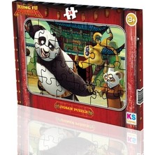 Esranın Dünyası Kung Fu Panda Temalı Eğlenceli Puzzle Seti