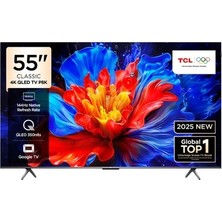 Esranın Dünyası Tcl 55P8K 55'' 139 Ekran Uydu Alıcılı 4K Ultra Hd QLED Google