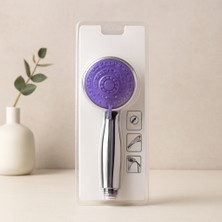 Alvera Küçük 8 cm Kademeli Krom Duş Başlığı