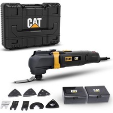 Esranın Dünyası Cat DX49.1 350WATT Profesyonel Çok Amaçlı Devir Ayarlı Kesme Raspalama ve Zımpara + 14 Adet