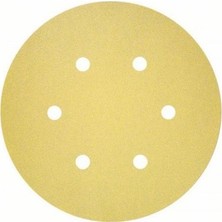 Esranın Dünyası 150 mm 180 Kum 6 Delikli Zımpara Kağıdı 50'li Set