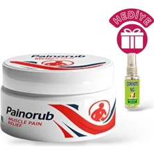 Alvera Painorub Vücut Ağrı Yönetimi Için Hızlı ve Etkili Masaj Kremi 50 ml + Çörek Otu Yağı 30 ml Hediye
