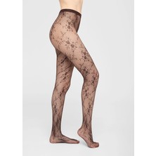 Calzedonia Çiçekli Dantel Külotlu Çorap
