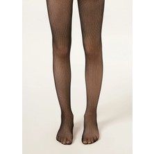 Calzedonia Kız Çocuk Mikro Fileli Külotlu Çorap