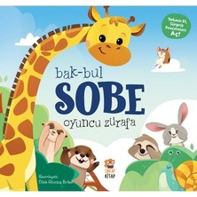 Esranın Dünyası Eğlenceli Bebek Kitabı - Zürafa ile Oyun