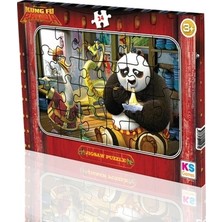Esranın Dünyası Kung Fu Panda Temalı 24 Parça Puzzle, Eğlenceli Oyun
