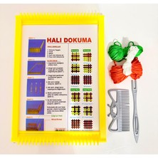 Desup Model Profesyonel Halı Dokuma Seti Başlangıç ve Ileri Seviye Için Komple El Dokuma Kiti