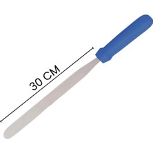 Depposite Mavi Saplı Düz Sıvama Paleti 30 cm / Yüksek Kalite