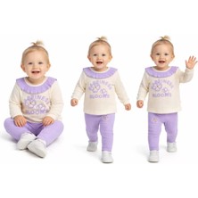 DMR Elegance 6/24 Ay Taytlı Fitilli Penye Bebek Takımı