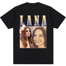 Tarzsokak Siyah Şarkıcı Lana Del Rey Baskı Hip Hop Leri Streetwear Harajuku Kı