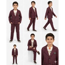 DMR Elegance 2-9 Yaş Jagger Kumaş 3 Parça Çocuk Takımı