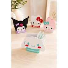 Wowolab Cinnamoroll Temalı Bölmeli Masaüstü Kalemlik 3D Baskı Pla Organizer