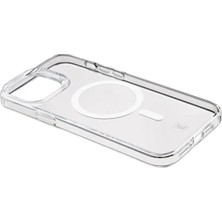 SDT iPhone 15 Pro Max Uyumlu Magsefe Kılıf (Şeffaf)