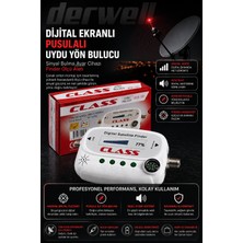 Class Dijital Uydu Yön Bulucu Uyduyu Bulduğunda Buzzer Bip ile Ikaz Verir Dijital Uydu Bulur