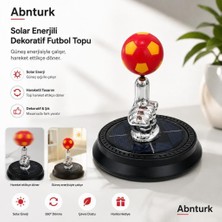 Abnturk Güneş Enerjisi Ile Çalışan Gs Futbol Taraftar Renkli Oto Kokusu-Araç Içi Hediyelik Aksesuar