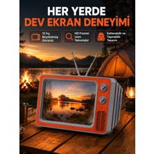 Gees Global Mobil Telefon Ekran Büyütücü 12 Inç Fresnel Lens Göz Konforu Sağlayan Taşınabilir