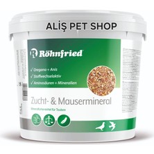 Röhnfried Rhönfried Zucht Mausermineral Üreme ve Tüy Dökme Grit Mineral Karışımı 5 kg