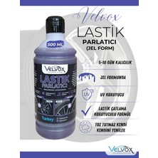Velvox Lastik Parlatıcı Jel 500 ML I Lastik Parlatma, Lastik Temizleyici