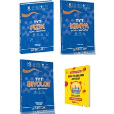 Karma Kitaplar Tyt 2027 Fizik Kimya ve Biyoloji Soru Bankası + Planlama Defteri