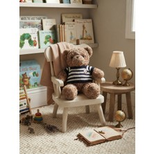 Znb Toys Peluş Tedi Lacivert Çizgili Kazaklı Ayıcık 50 cm