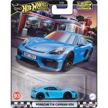 Hot Wheels Premium 1/64 - Boulevard #93 - Porsche 718 Cayman Gt4 - HRT71