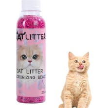 Esranın Dünyası Busstier Kedi Kumu Koku Giderici Granül Parfüm - Uzun Süreli Ferahlık Sunan Kedi Kumu Kokusu Giderici, Etkili Koku Nötrleştirici 250 ml (Gül)