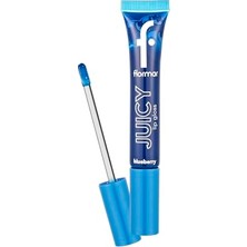 Esranın Dünyası Juicy Doğal Renk Veren Meyve Aromalı Nemlendirici Dudak Parlatıcısı 004 Blueberry
