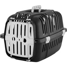 Esranın Dünyası Kedi & Küçük Irk Köpek Taşıma Çantası Sepeti Kafesi – Ön Açılır Kapılı, Hava Delikli, 6 kg Kapasiteli, 48X32X33 cm - VN11002