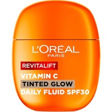 Esranın Dünyası L'oreal Skin Expert Paris Revitalift Clinical C Vitamini Içeren Renkli Işıltılı Nemlendirici Krem SPF30 40 Mililitre | Tonlanmış Sıvı Cildi C Vitamini, SPF30 ile Besler